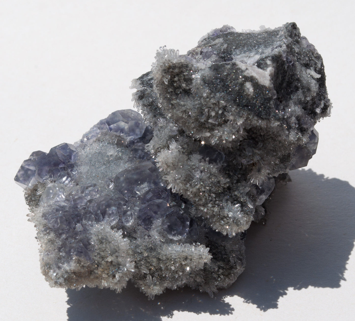 Fluorite and Quartz, Xia Yang Mine, Fujian Province, China (57)