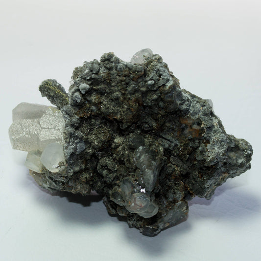 Calcite Crystals with Marcasite, Alnef, Morocco (6)