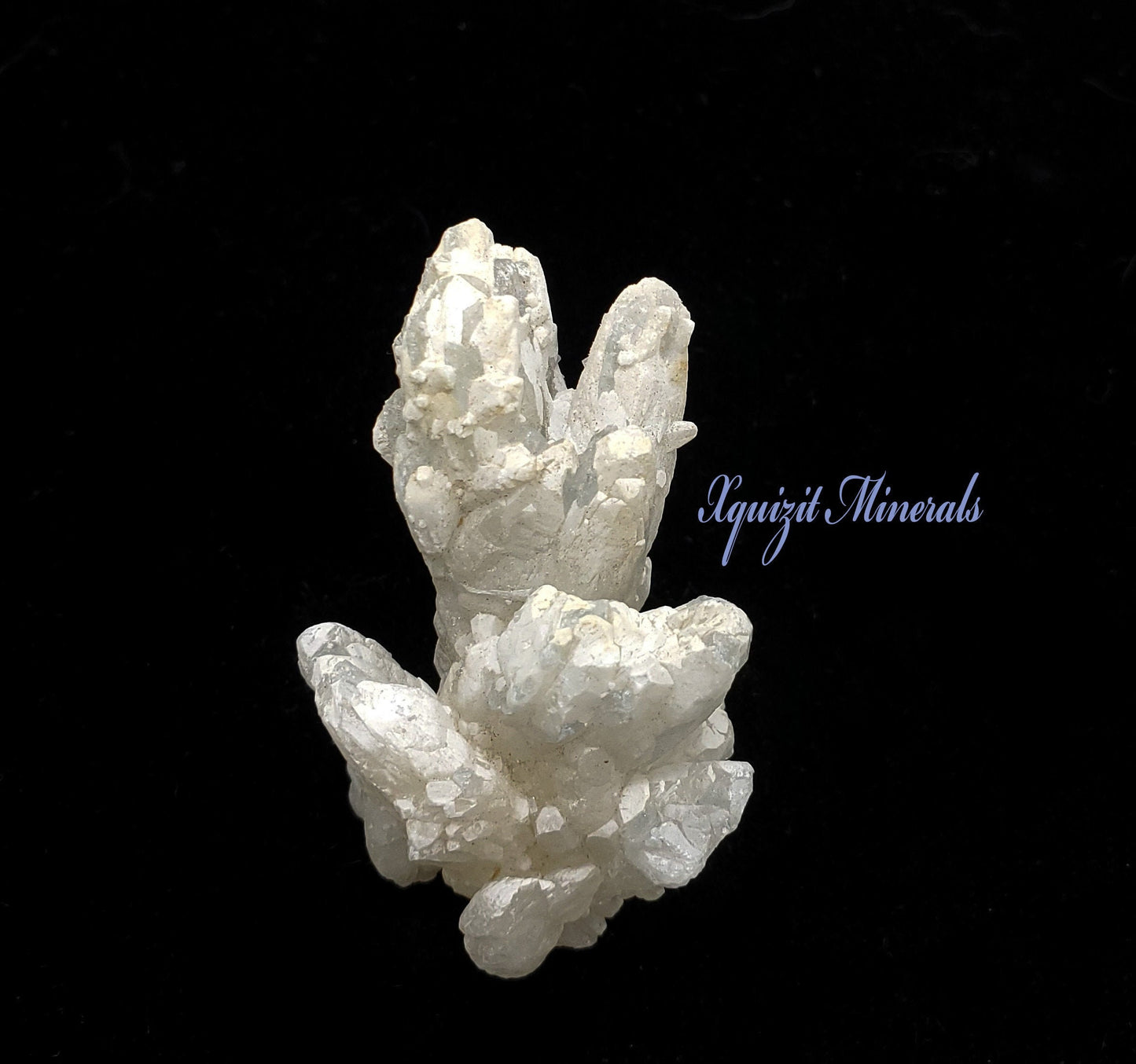 Celestine with Calcite, Mojina Mine, Rancho de Mojina, Municipio de Buenaventura, Chihuahua, Mexico (8)