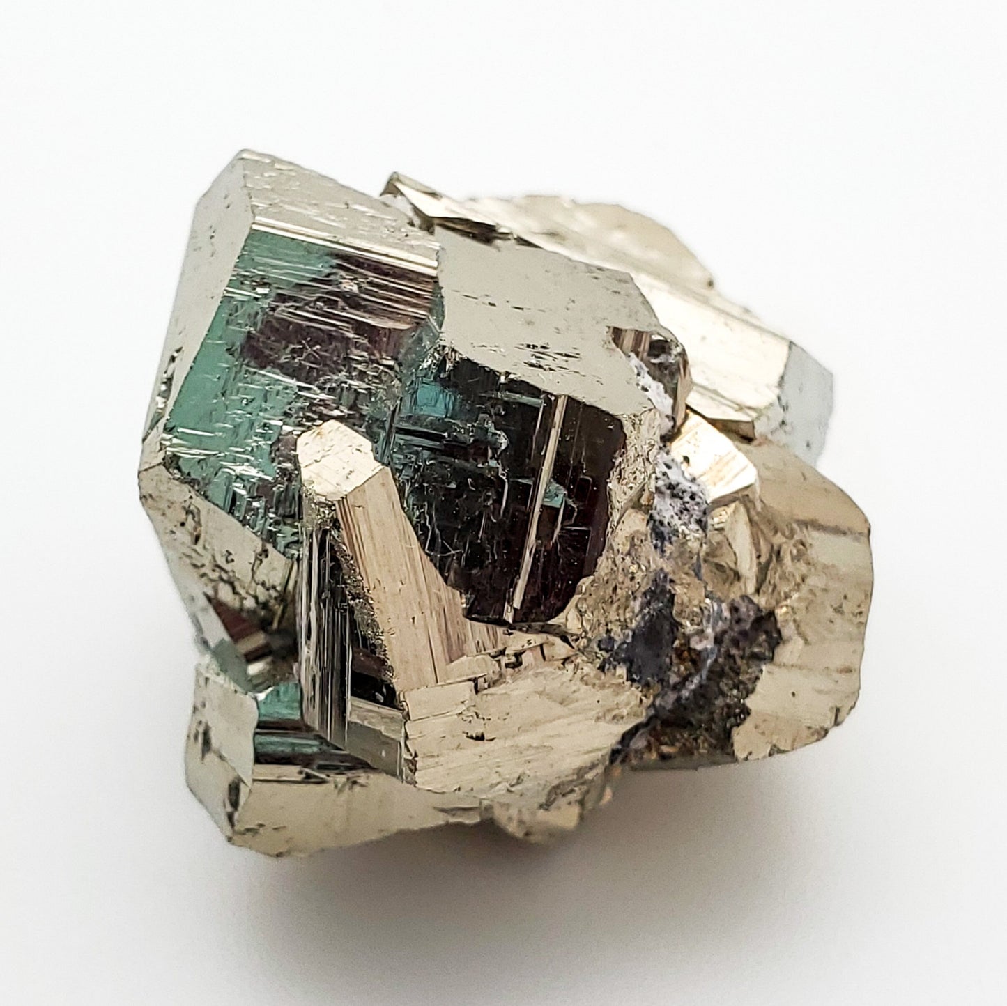 Pyrite, Pyrite Cube Cluster, Krushev dol Mine, Madan, Bulgaria (28)