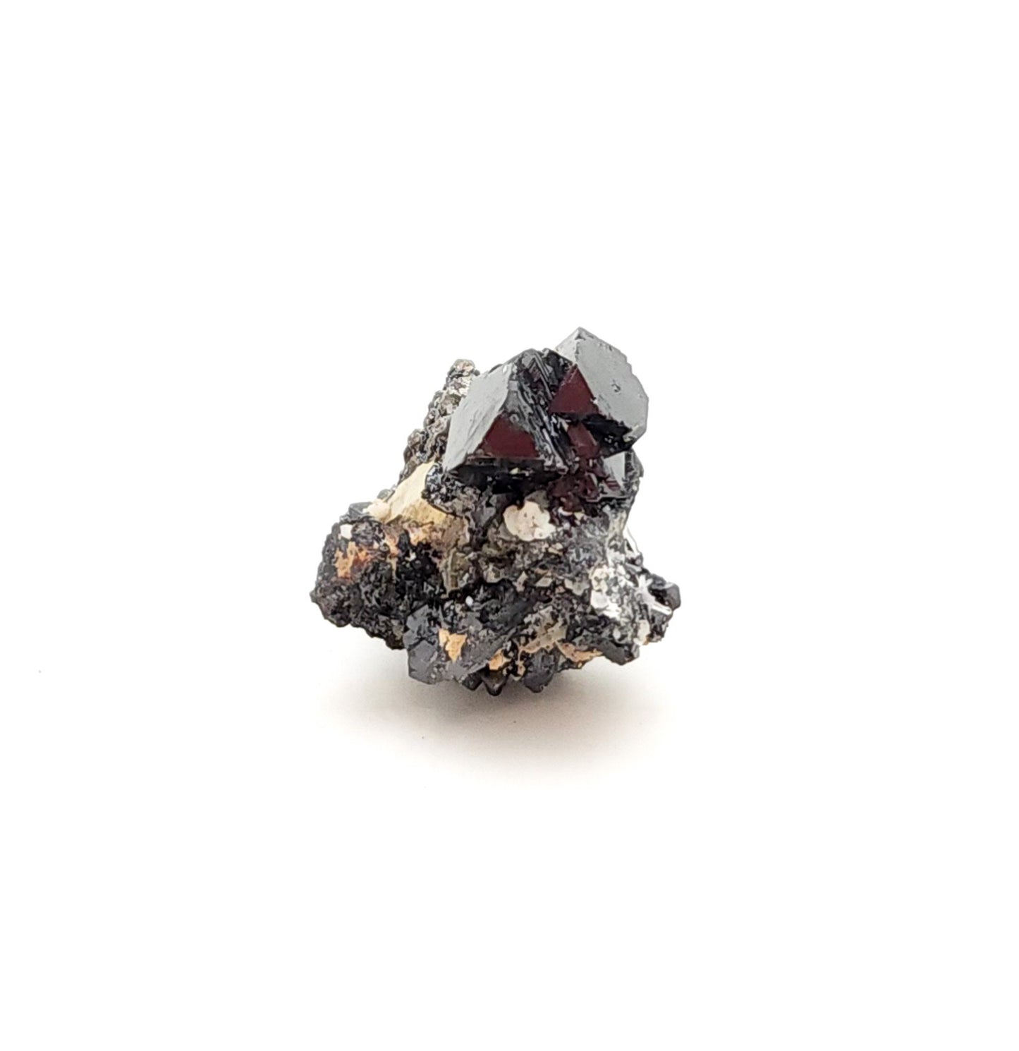 Sphalerite with Pyrite and Quartz, Krushev Dol Mine, Madan, Bulgaria (3)