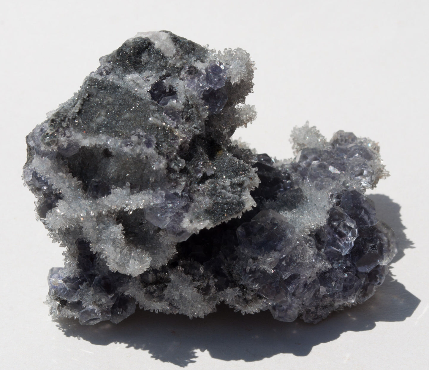 Fluorite and Quartz, Xia Yang Mine, Fujian Province, China (57)