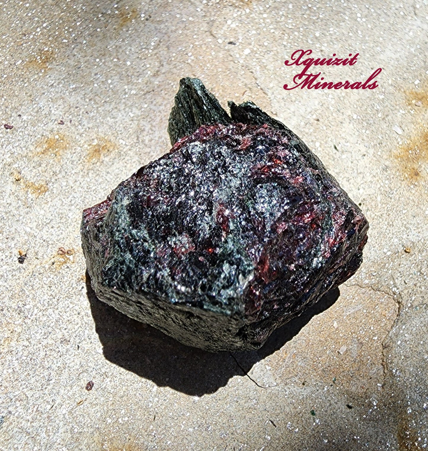 Garnet in Mica, Minas Gerais, Brazil (54)