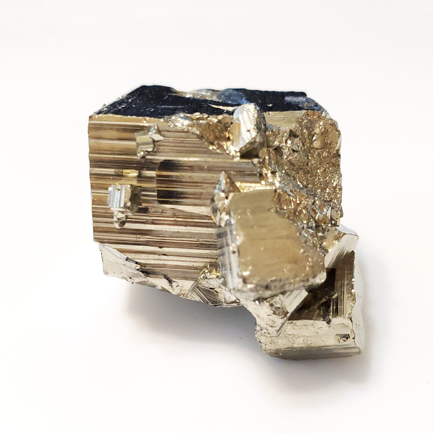 Pyrite, Pyrite Cube Cluster, Huanzala Mine, Huallanca Dist., Peru (18)