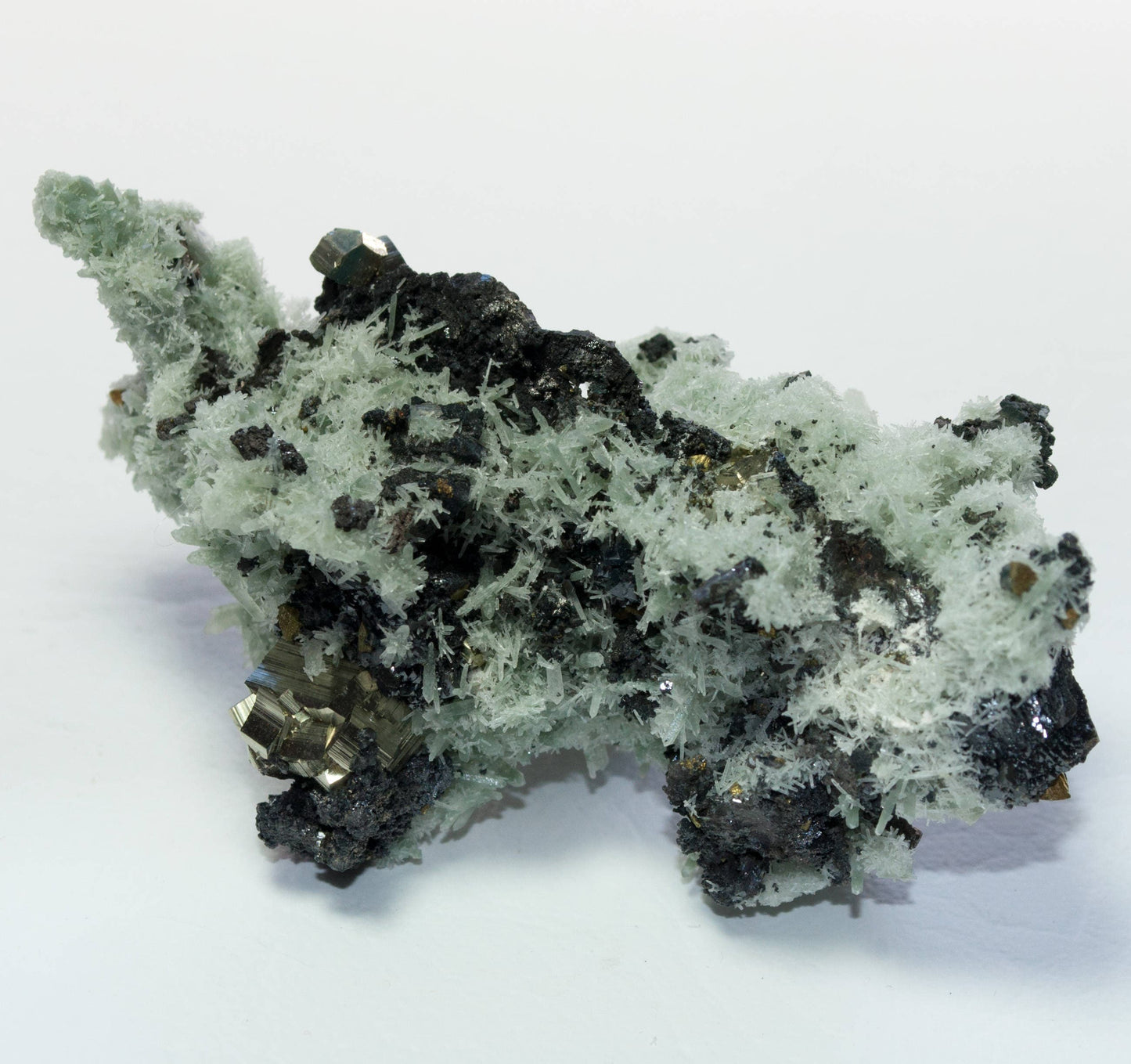 Galena with Sphalerite and Quartz and Pyrite, Borieva Mine, Madan, Bulgaria (6)