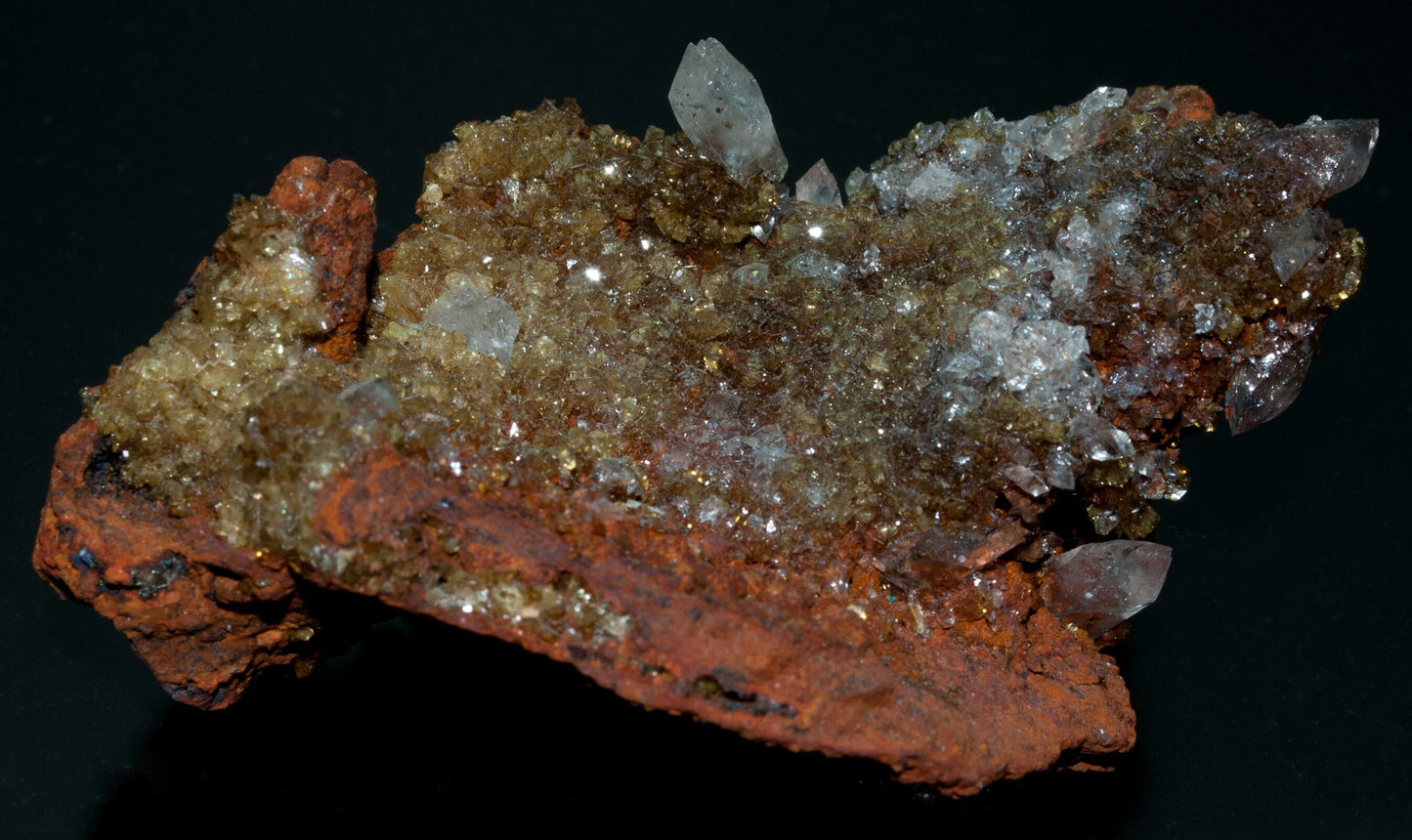 Adamite and Hemimorphite, Mina Ojuela, Mapimi, Mexico (47)