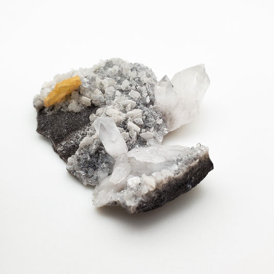 China Barite and Quartz with Calcite, Guizhou Prov., Qinglong, China (28)