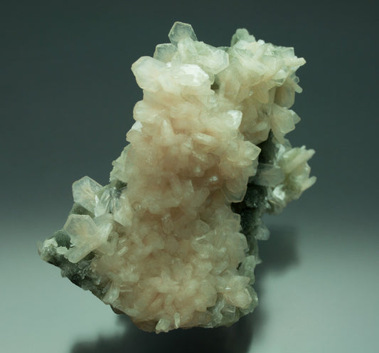 Stilbite on Chalcedony, Deccan Plateau, Nasik, India (24)