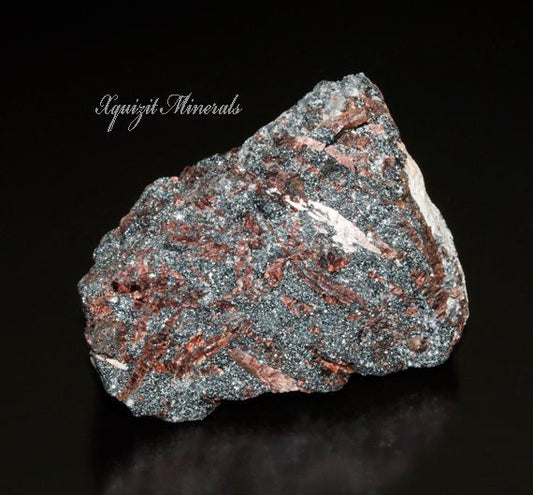 Defernite in Hausmannite, RARE, Kombat Mine, Otavi, Africa (16)
