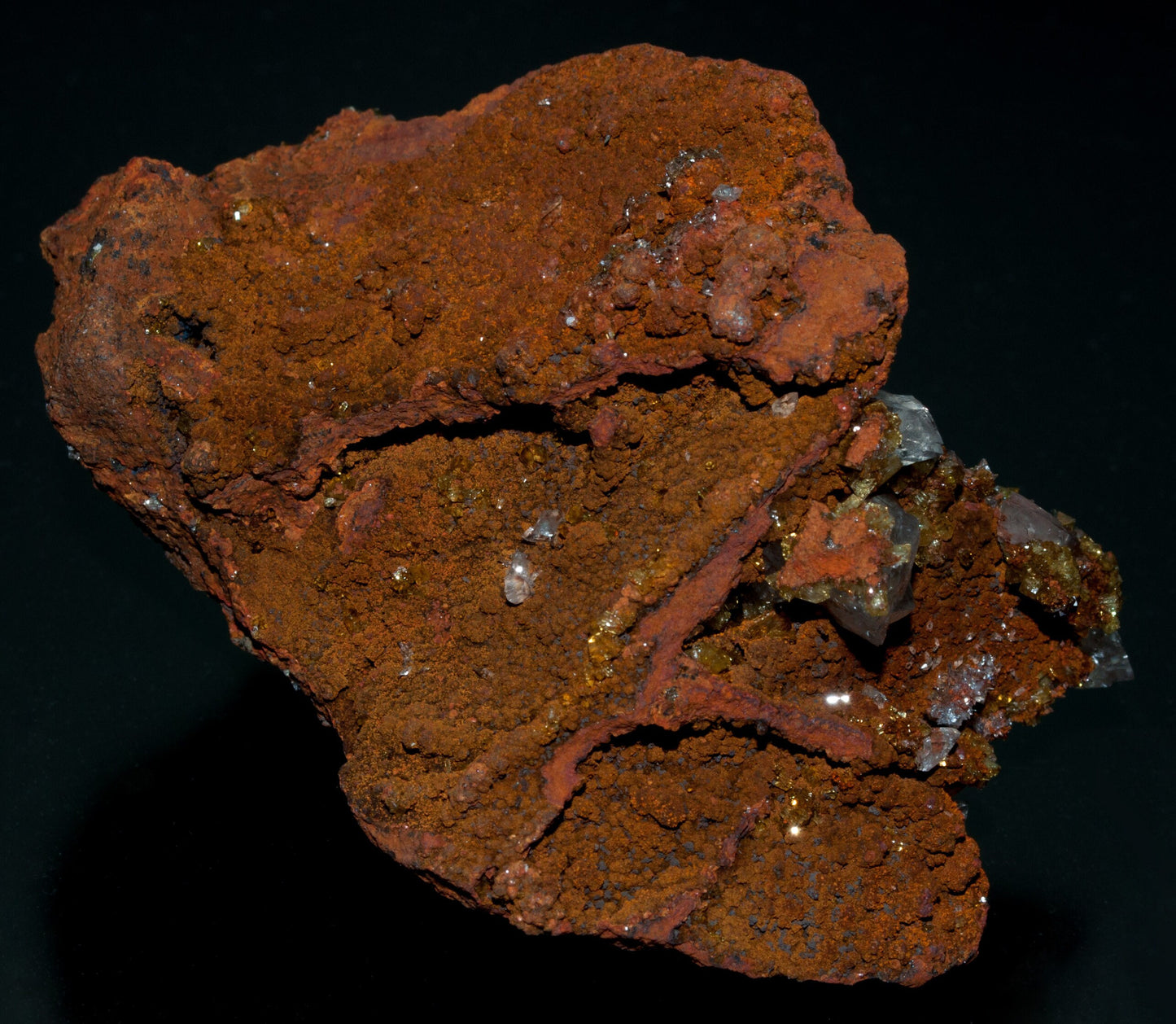 Adamite and Hemimorphite, Mina Ojuela, Mapimi, Mexico (47)