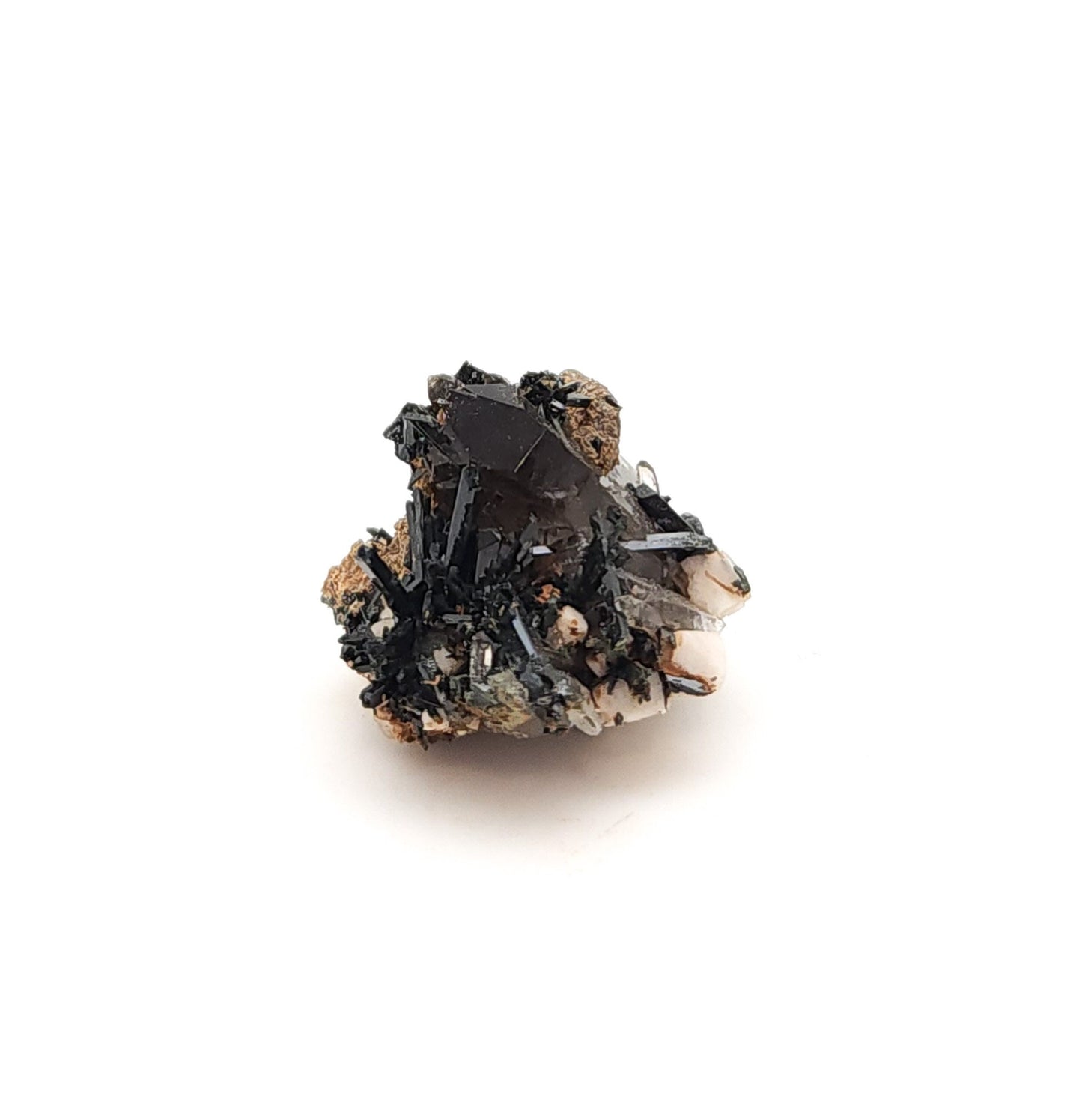 Aegirine with Smoky Quartz and Microcline, Mount Malosa, Domasi, Malawi (28)