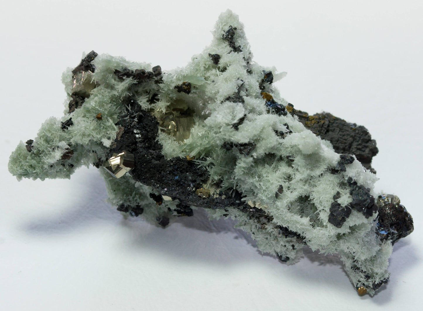 Galena with Sphalerite and Quartz and Pyrite, Borieva Mine, Madan, Bulgaria (6)