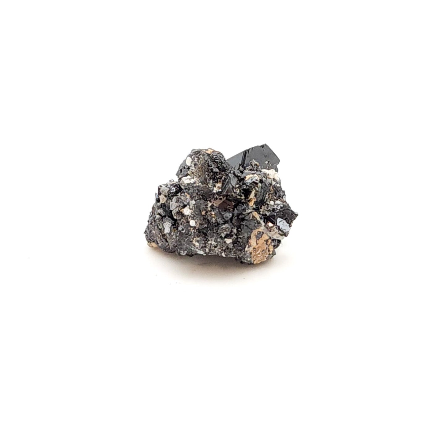Sphalerite with Pyrite and Quartz, Krushev Dol Mine, Madan, Bulgaria (3)