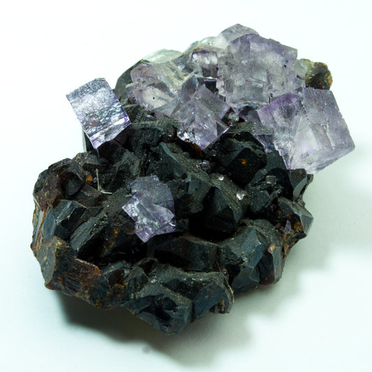 Fluorite, Sphalerite, Elmwood Mine, Smith County, Tennessee, USA (43)