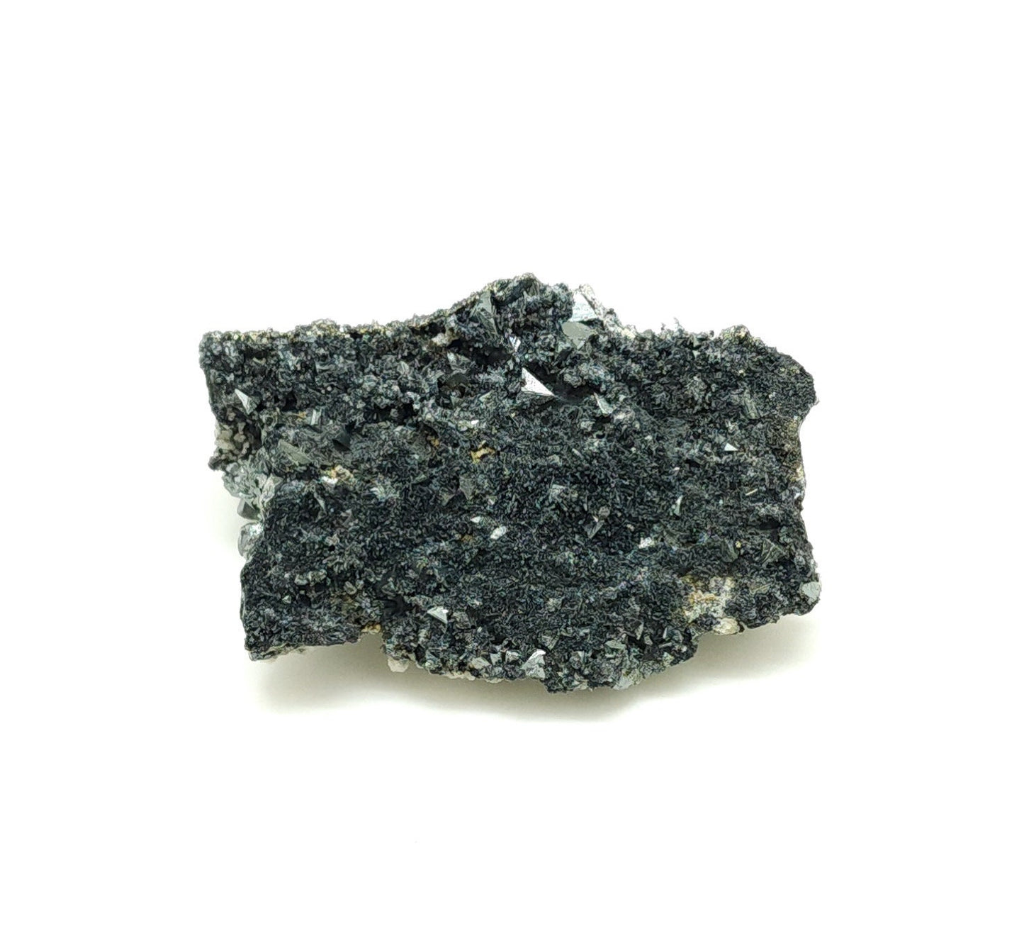 Tetrahedrite and Sphalerite with Pyrite and Calcite, Huanzala Mine, Huallanca Dist., Peru (76)