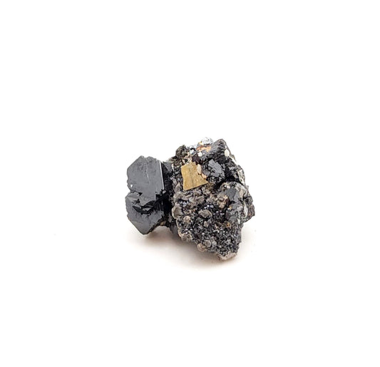 Sphalerite with Pyrite and Quartz, Krushev Dol Mine, Madan, Bulgaria (3)