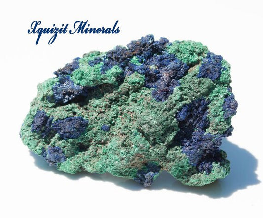 Azurite and Malachite, Bou Bekker Mine, Oujda, Morocco (20)