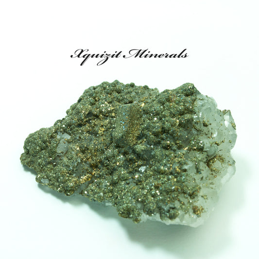 Pyrite on Quartz, El Hammam Mine (El Hamman Mine), Morocco (42)
