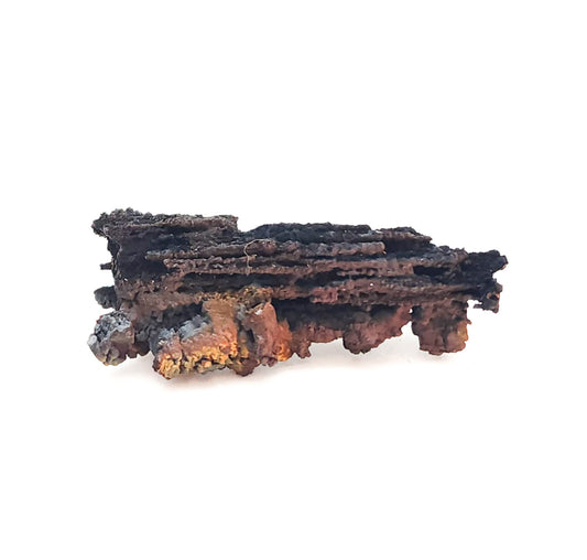Hemimorphite on Goethite, Mina Ojuela, Mapimi, Mexico (25)