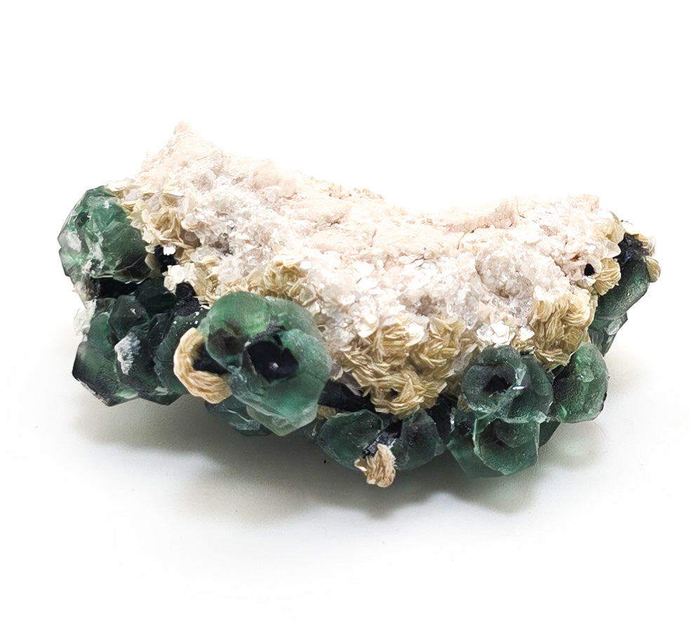 Fluorite with Muscovite, Erongo Mountains, Namibia