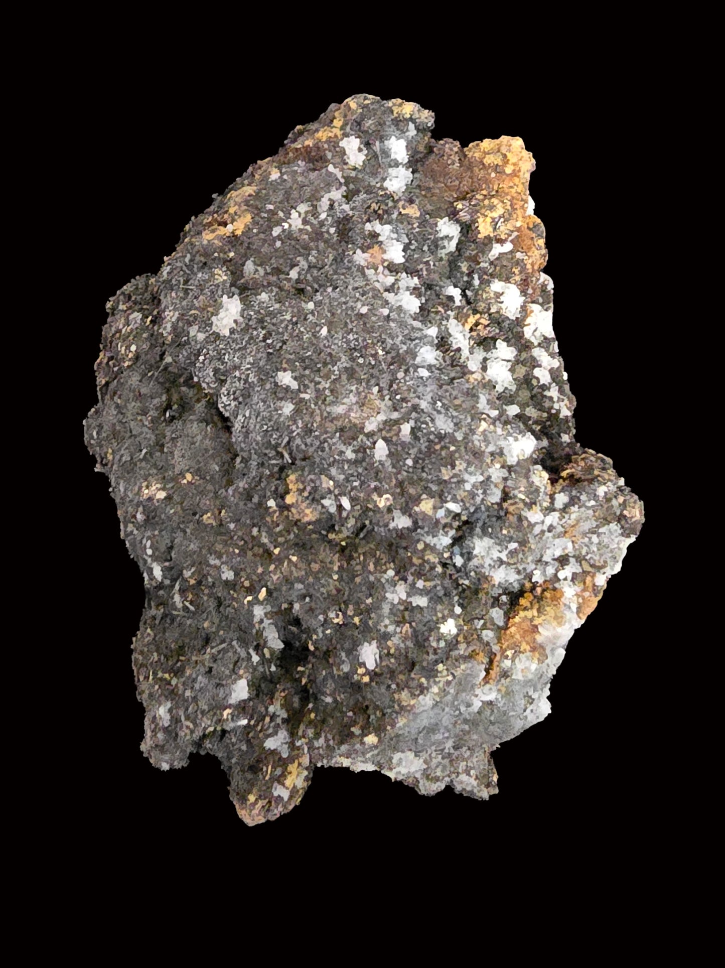 Hutchinsonita, Oropiment, Mina Quiruvilca (Mina La Libertad), Distrito Quiruvilca, Provincia Santiago de Chuco, Departamento La Libertad, Perú