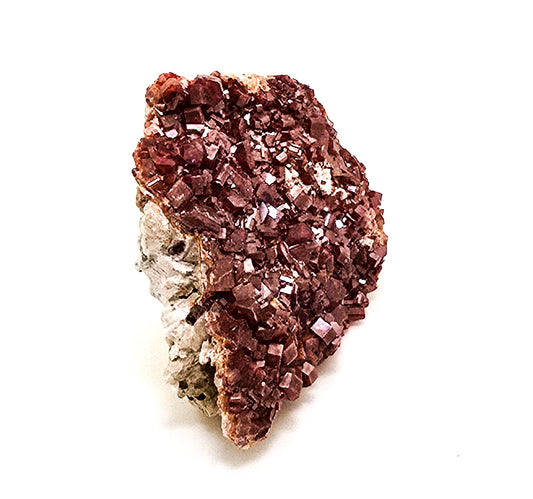 Vanadinita, distrito minero de Mibladen, Midelt, Marruecos