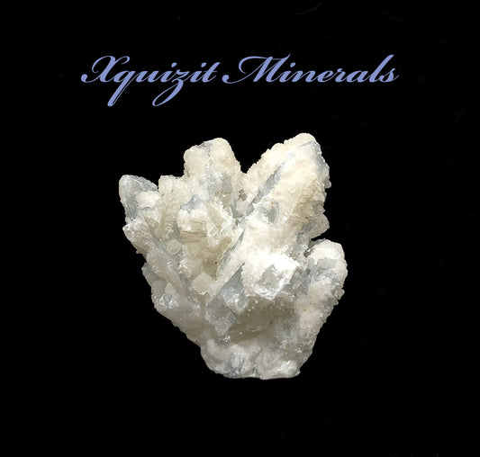 Celestine with Calcite, Mojina Mine, Rancho de Mojina, Municipio de Buenaventura, Chihuahua, Mexico (8)