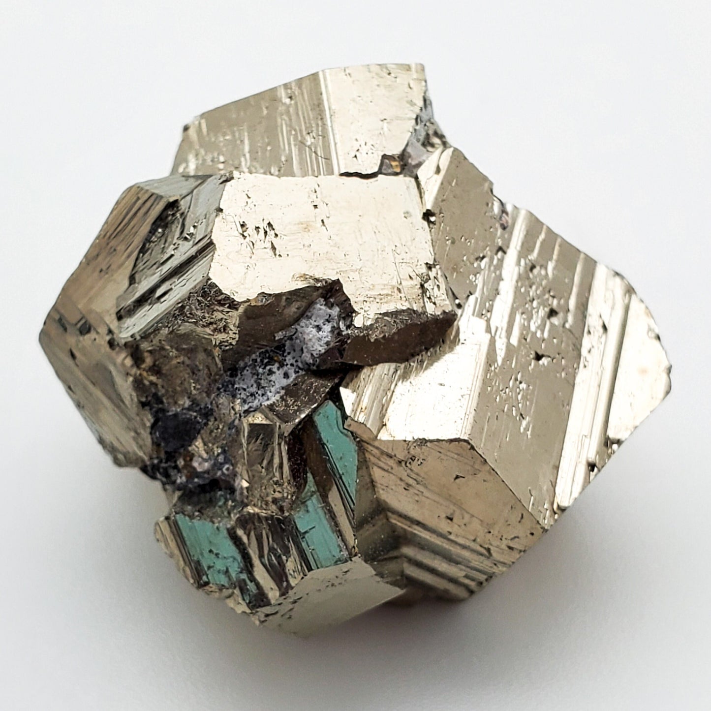 Pyrite, Pyrite Cube Cluster, Krushev dol Mine, Madan, Bulgaria (28)