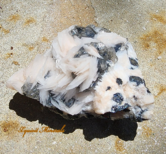 Cerussite, Barite, Galena, Mibladen, Midelt, Morocco (54)