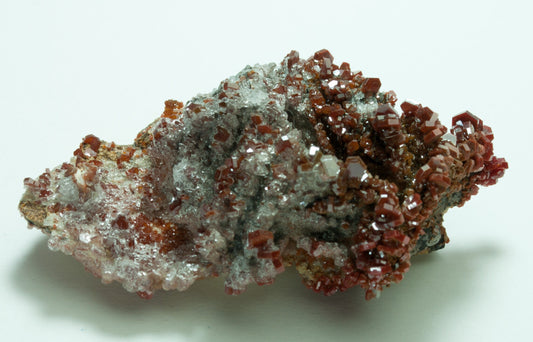 Vanadinite, Crystals on Matrix, ACF Mine, Midelt, Morocco (38)