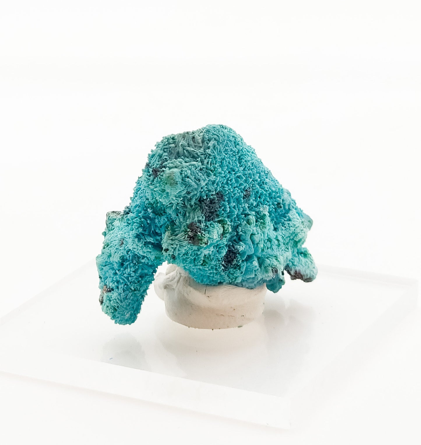 Chrysocolla pseudomorph after Malachite after Azurite, Lupoto Mine, Kakumba, Kipushi, Haut-Katanga, Democratic Republic of Congo (55)