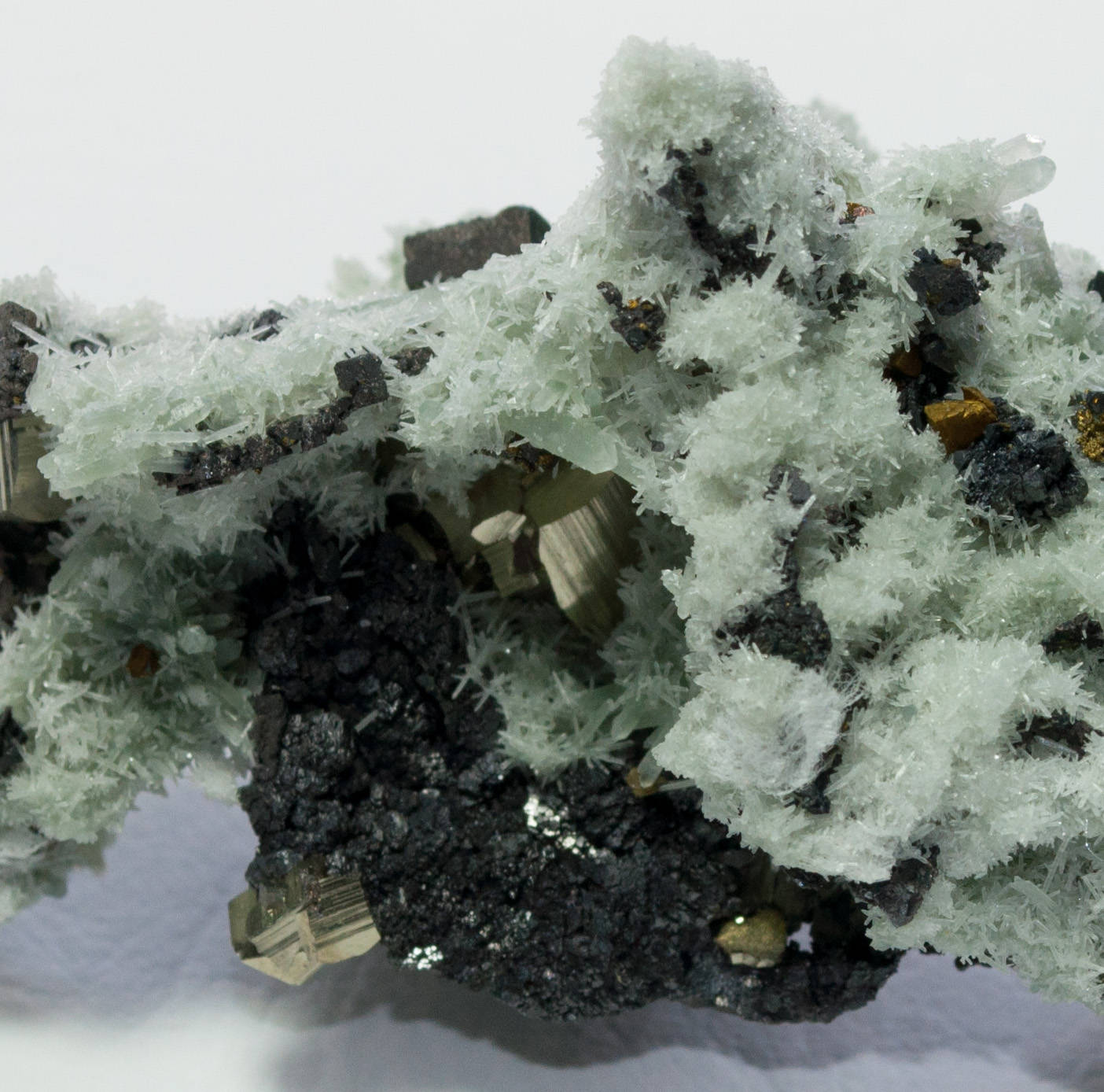 Galena with Sphalerite and Quartz and Pyrite, Borieva Mine, Madan, Bulgaria (6)