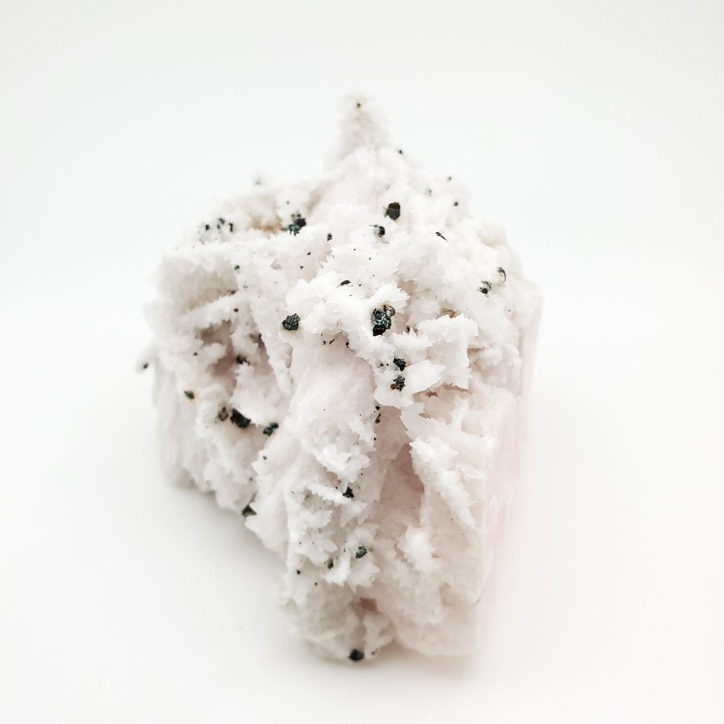 Calcite var. Manganocalcite, Chalcopyrite, Fluorescent, Pachapaqui Mining District, Bolognesi Province, Áncash, Peru (68)