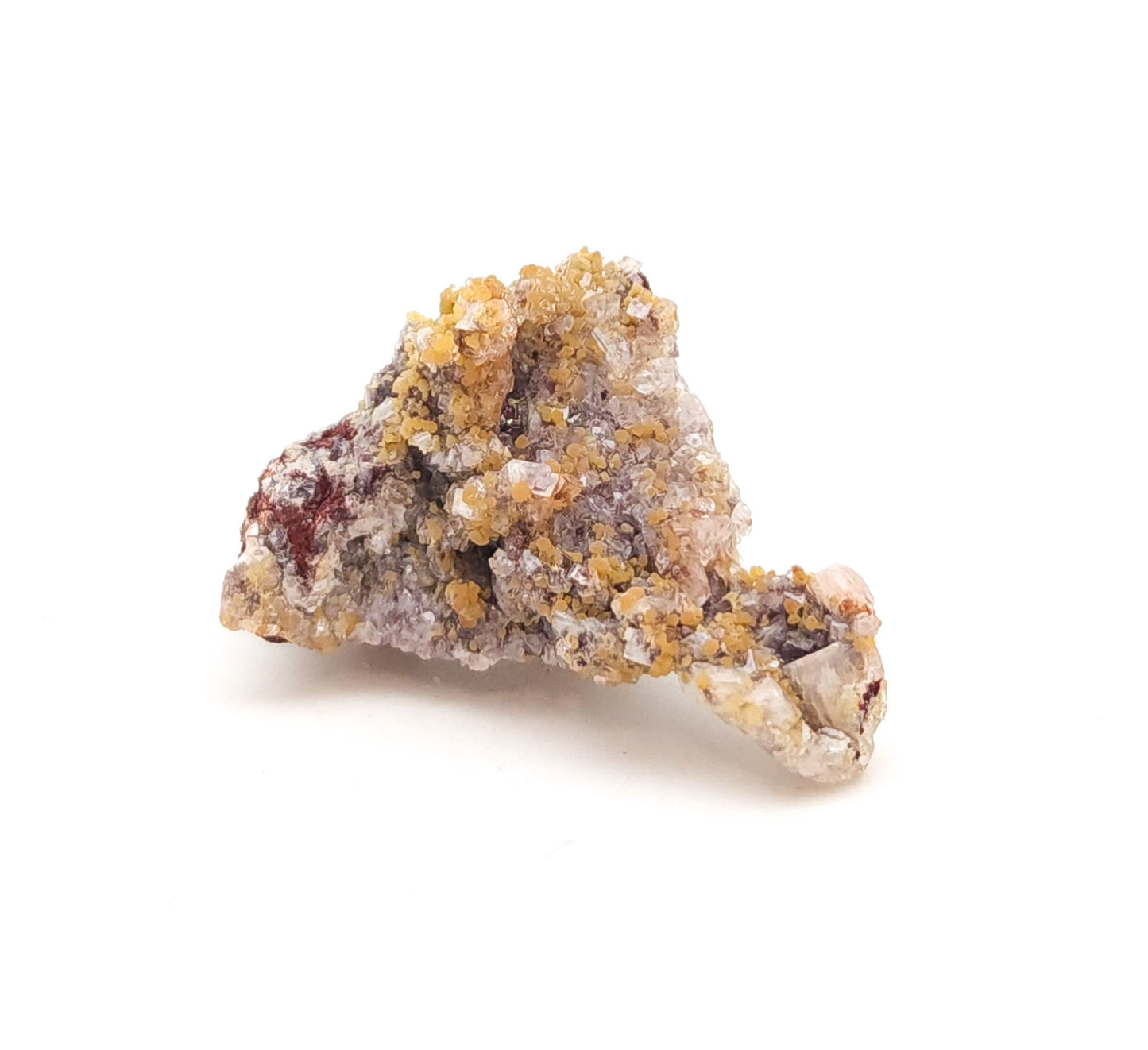 Mimetite with Calcite, Mina Ojuela, Mapimi, Mexico (25)