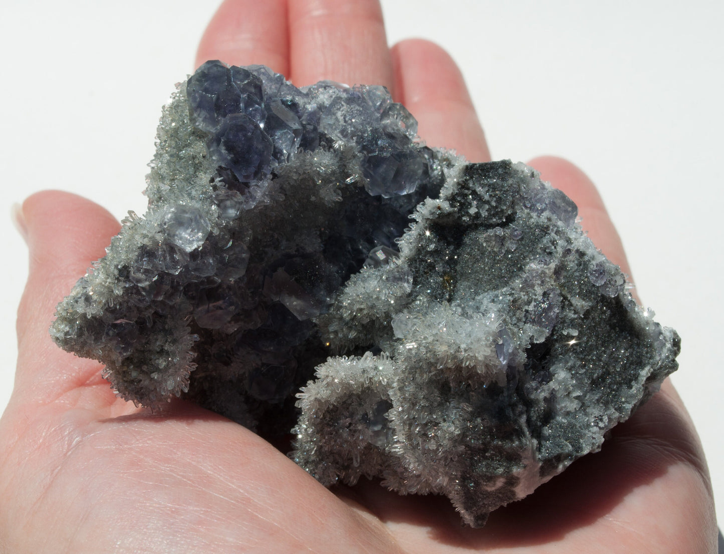 Fluorite and Quartz, Xia Yang Mine, Fujian Province, China (57)