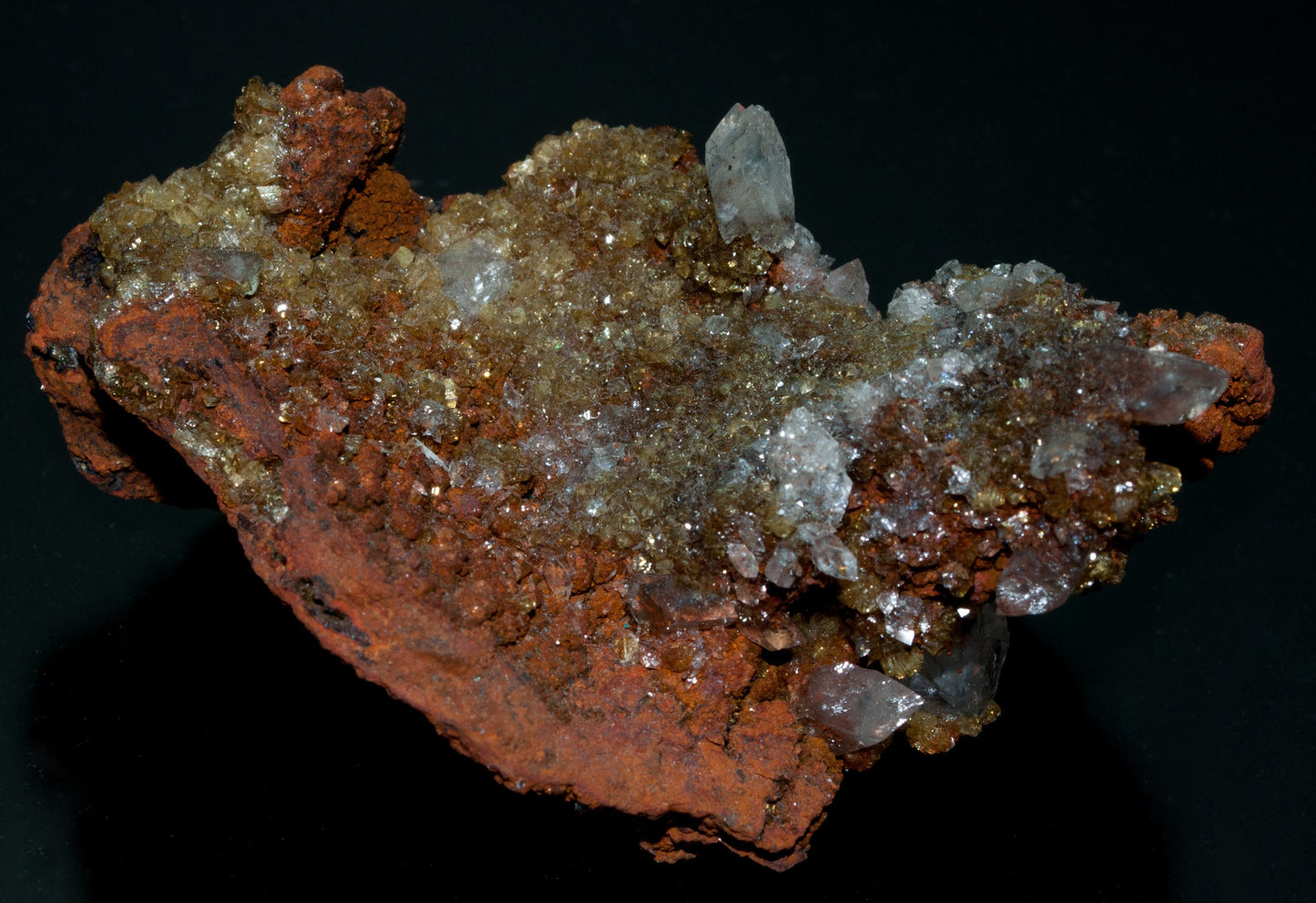 Adamite and Hemimorphite, Mina Ojuela, Mapimi, Mexico (47)