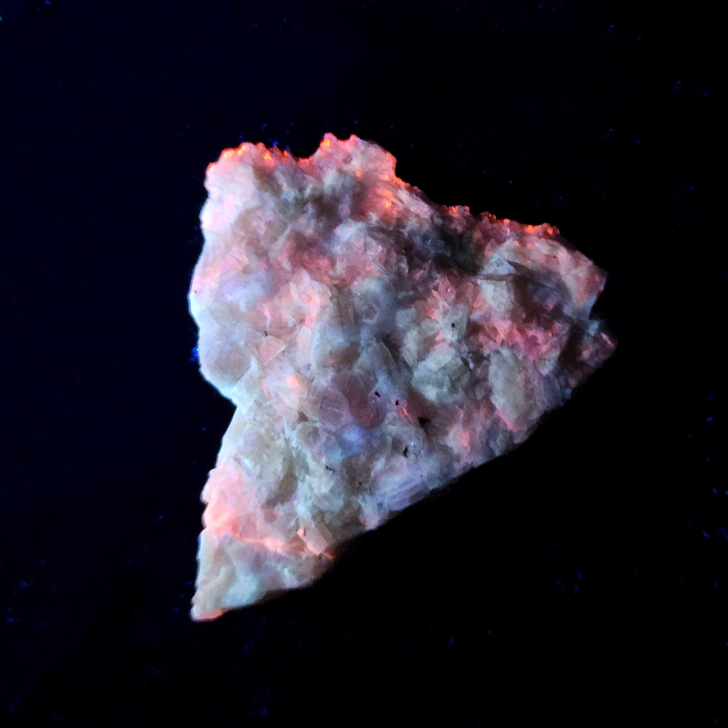 Goethite on Calcite, Fluorescent, RARE, Charcas, San Luis Potosi, Chihuahua, Mexico (30)