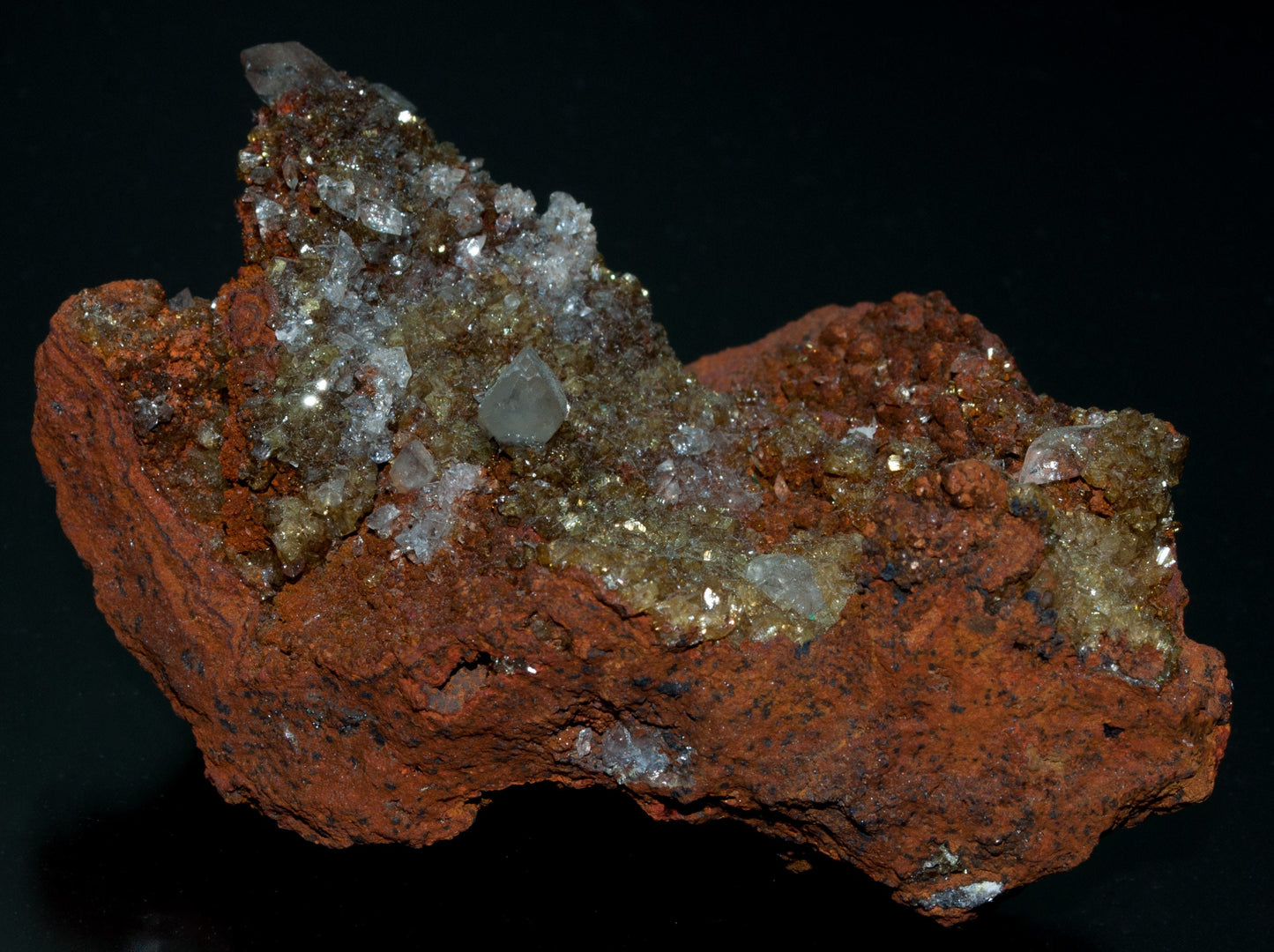 Adamite and Hemimorphite, Mina Ojuela, Mapimi, Mexico (47)