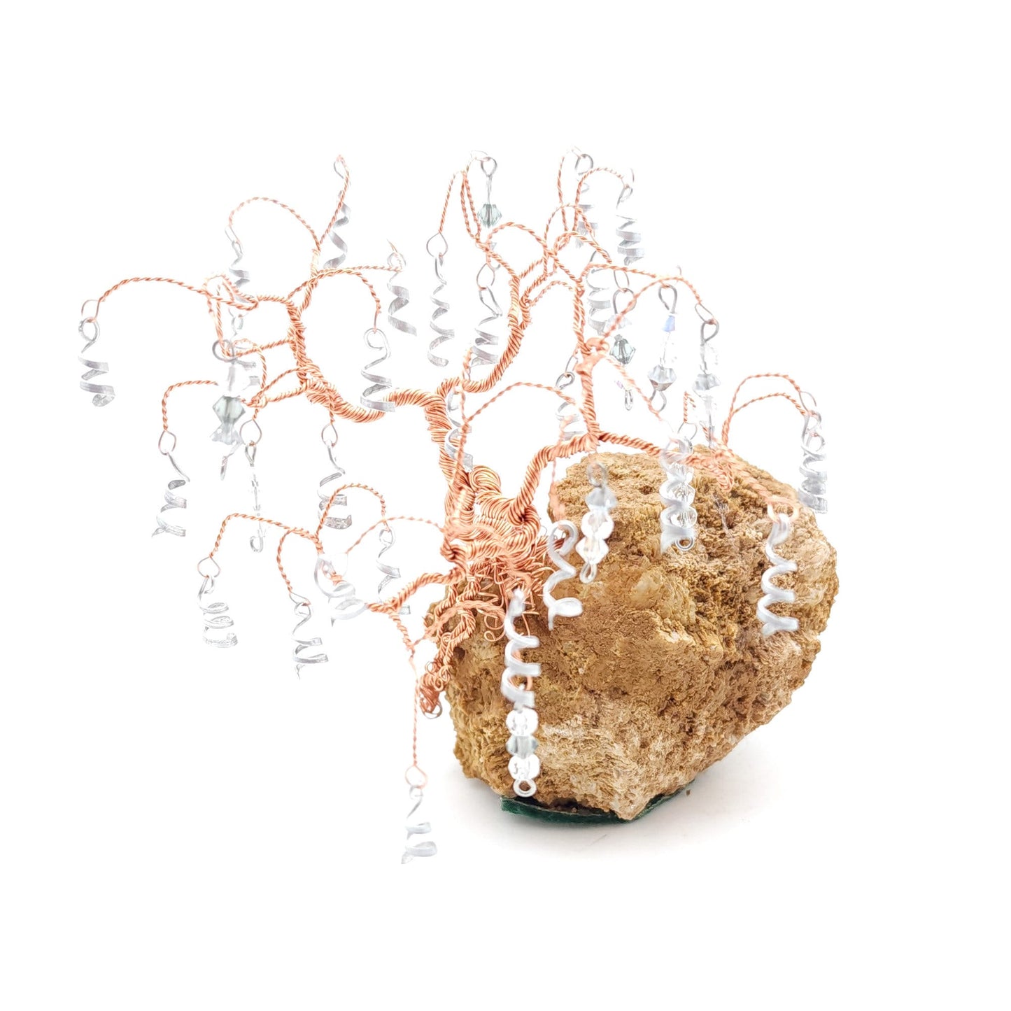 Druze Quartz Geode Tree, Decoration, Morocco (L)
