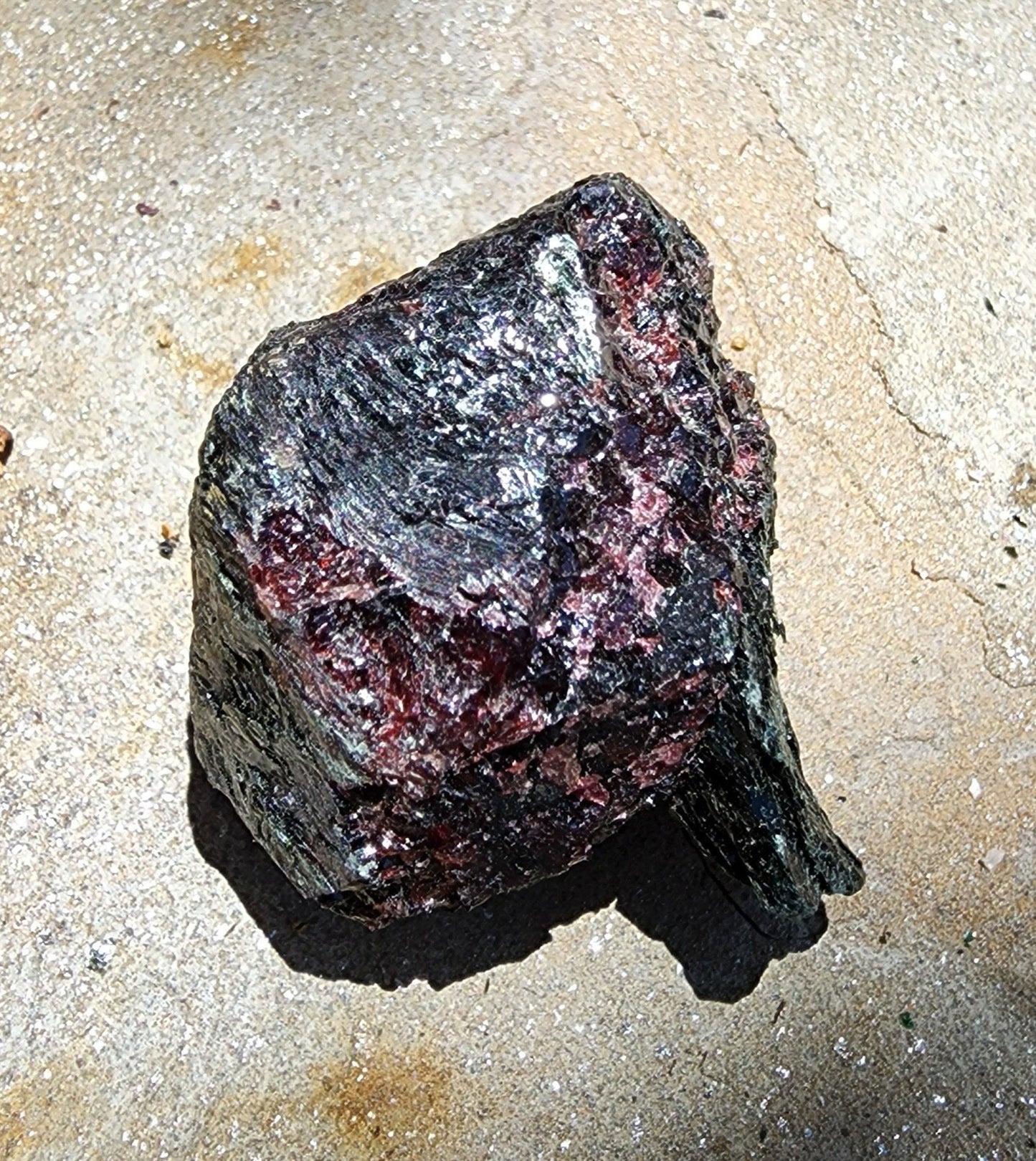 Garnet in Mica, Minas Gerais, Brazil (54)
