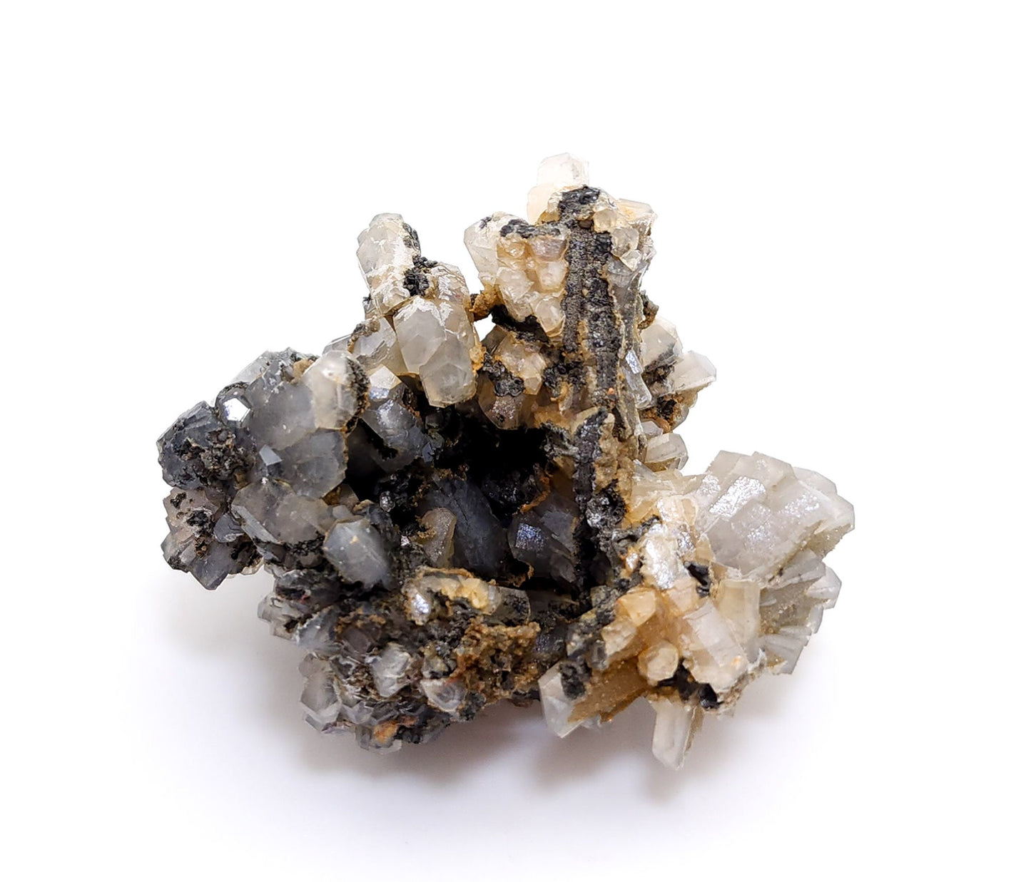 Calcite, Marcasite, Alnef, Morocco (80)