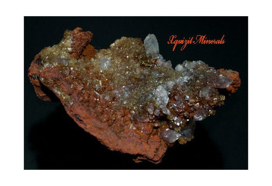 Adamite and Hemimorphite, Mina Ojuela, Mapimi, Mexico (47)