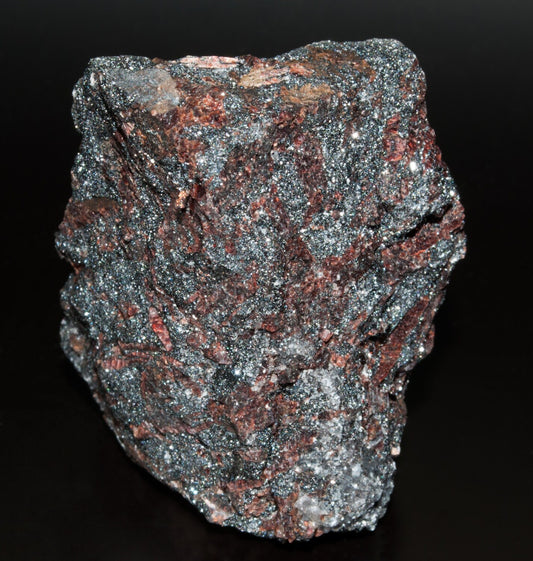 Defernite in Hausmannite, RARE, Kombat Mine, Otavi, Africa (16)