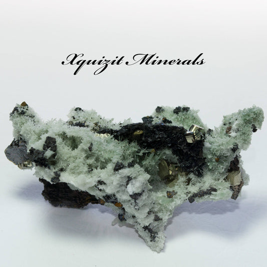 Galena with Sphalerite and Quartz and Pyrite, Borieva Mine, Madan, Bulgaria (6)