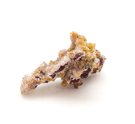 Mimetite with Calcite, Mina Ojuela, Mapimi, Mexico (25)