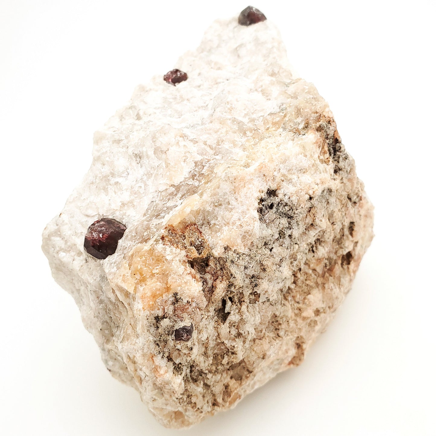 Almandine Garnet in Quartz, Brazil (65)