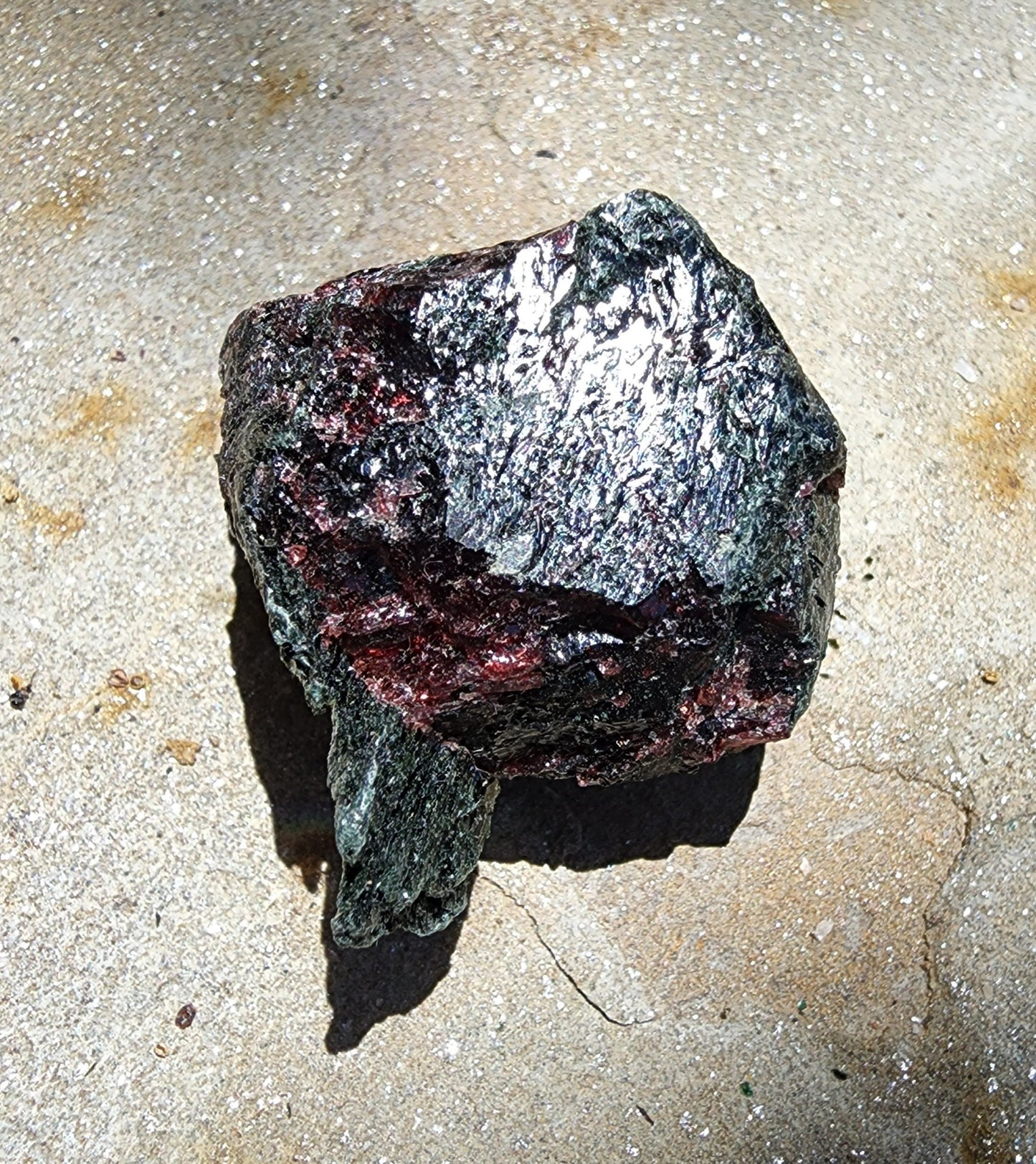 Garnet in Mica, Minas Gerais, Brazil (54)