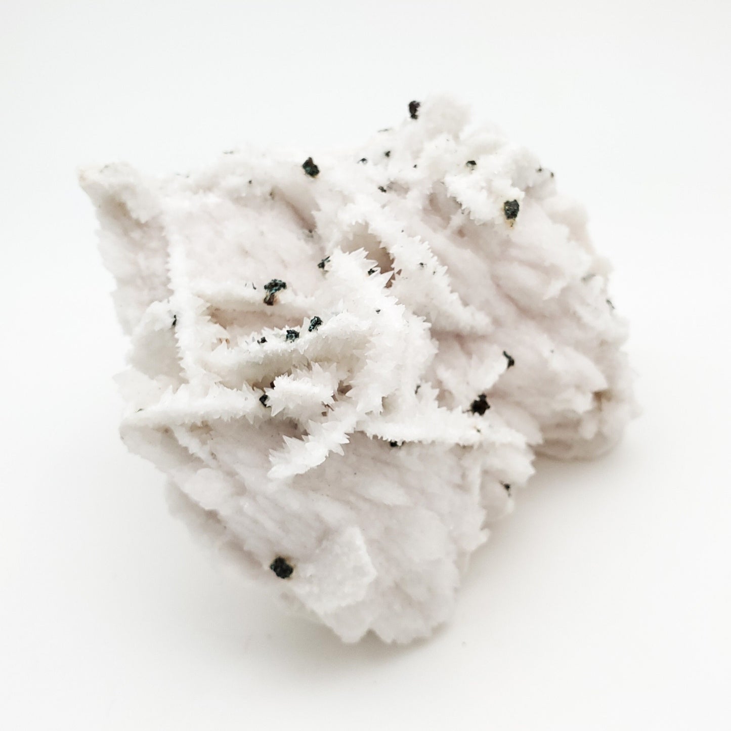 Calcite var. Manganocalcite, Chalcopyrite, Fluorescent, Pachapaqui Mining District, Bolognesi Province, Áncash, Peru (68)