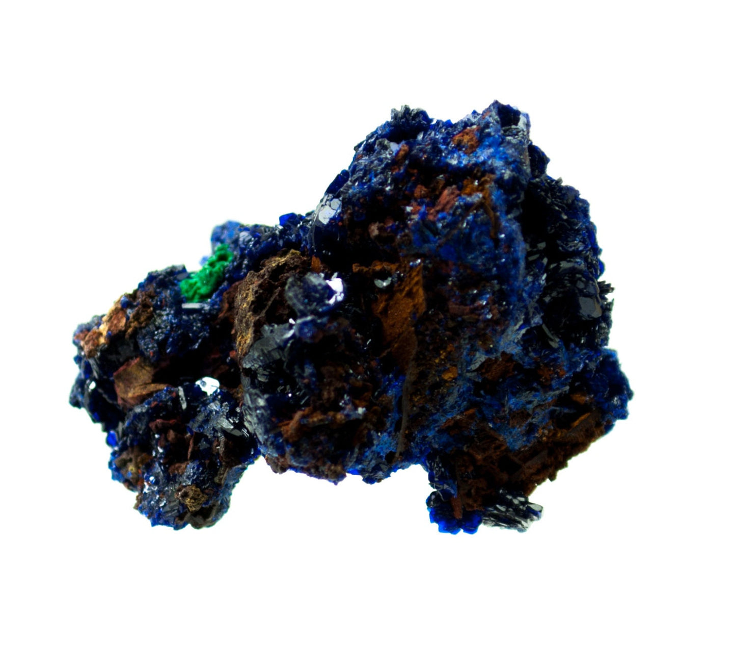 Azurite, Malachite, Azilal Province, Morocco (28)