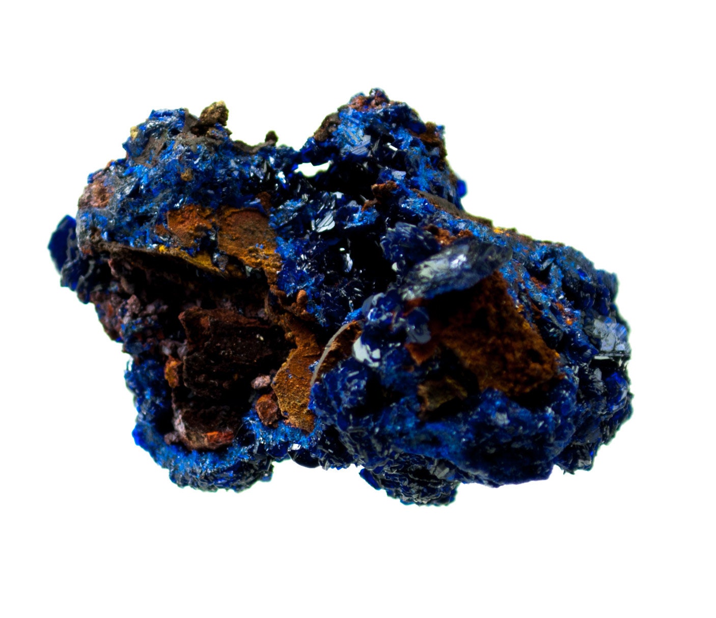 Azurite, Malachite, Azilal Province, Morocco (28)